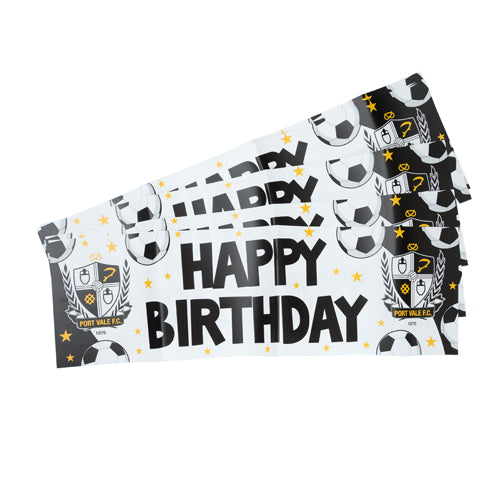6 Pack Birthday Banner
