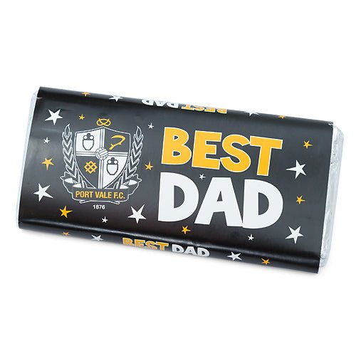 Dad Chocolate Bar - Port Vale Store