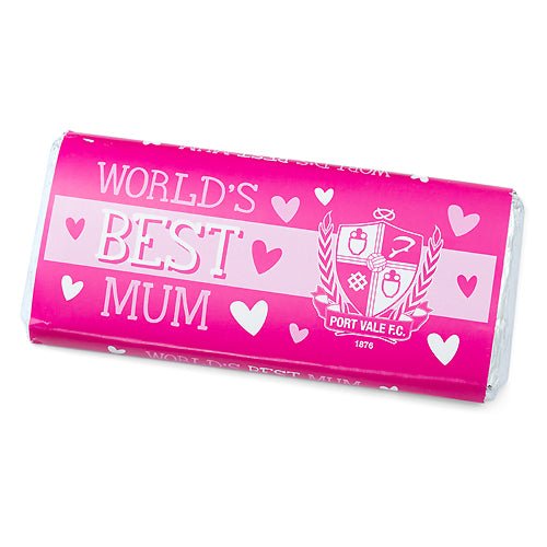 Mum Chocolate Bar - Port Vale Store