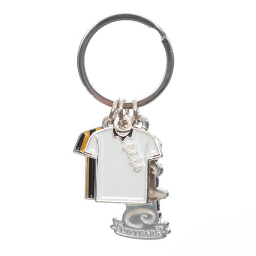 25/26 Home/Away 3 Charm Keyring - Port Vale Store