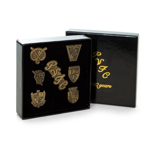 7 Badge Box Set 150 Years - Port Vale Store