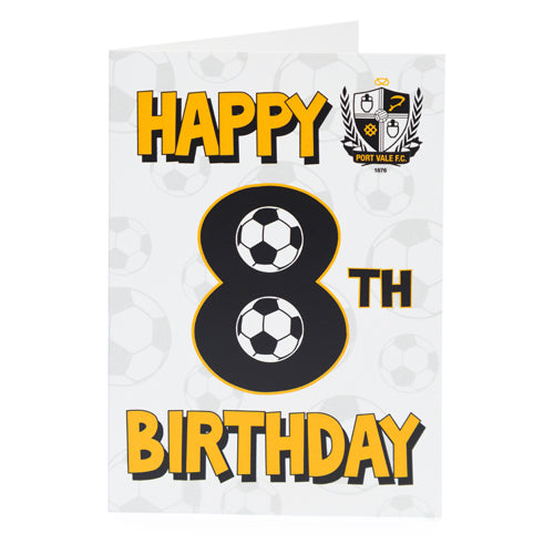 8th Birthday Card