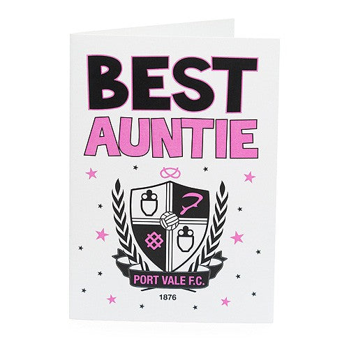 Auntie Greeting Card