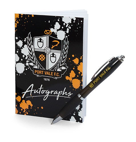 Autograph Pen & Book Set