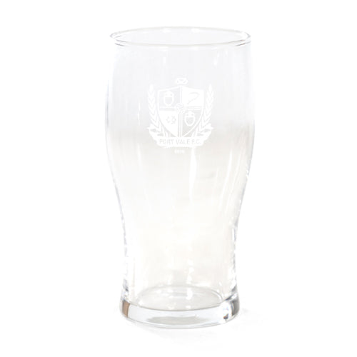 Crest Pint Glass