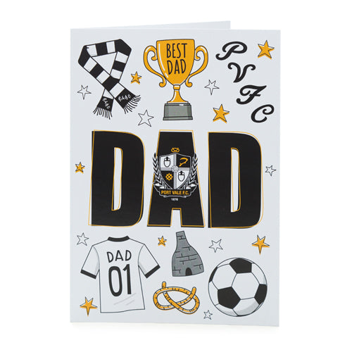 Dad Greeting Card - Port Vale StoreDad Greeting Card