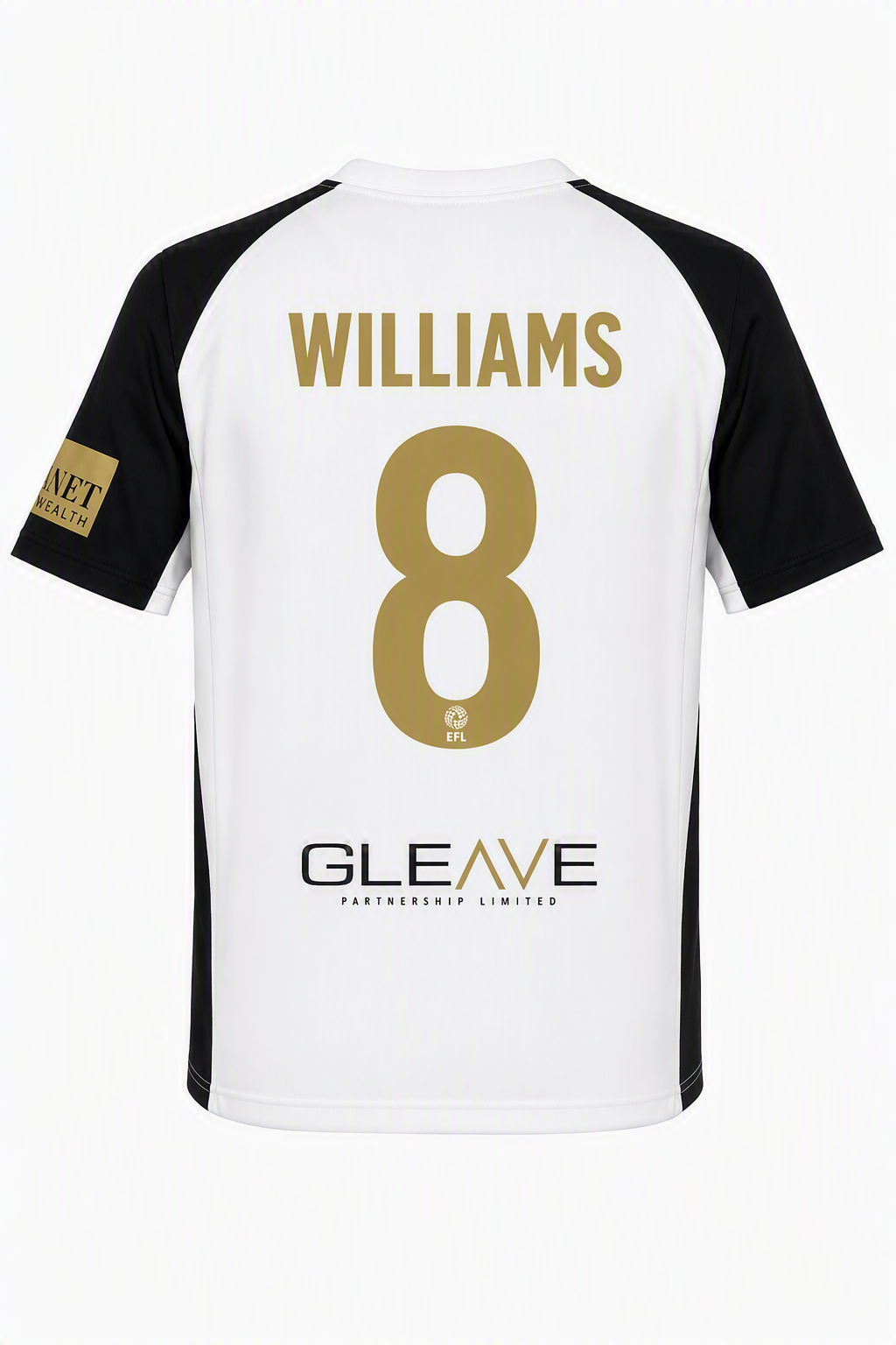 Unisex Home Shirt — Williams 8 (Personalised)