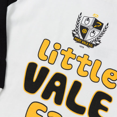 Little Vale Fan T-shirt & Trousers Set