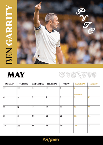2026 Calendar - Port Vale Store