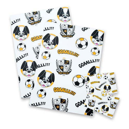 Boomer Gift Wrap - Port Vale Store