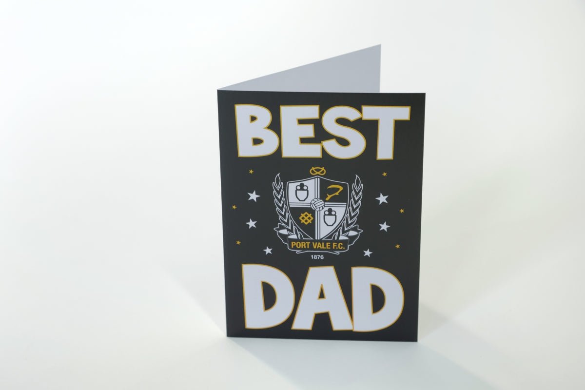 Dad Greeting Card - Port Vale Store