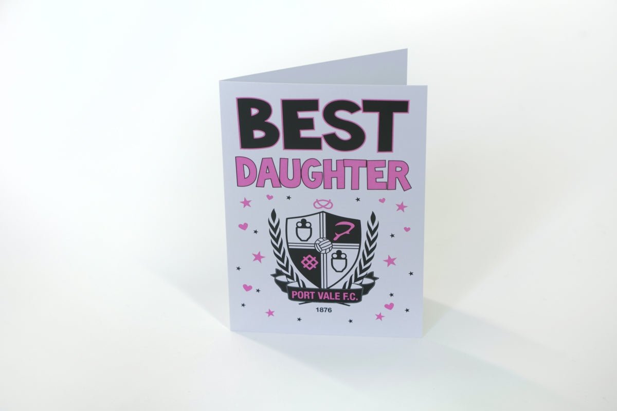 Daughter Greeting Card - Port Vale Store