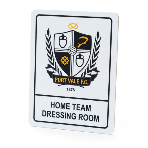 Door Plaque - Port Vale Store