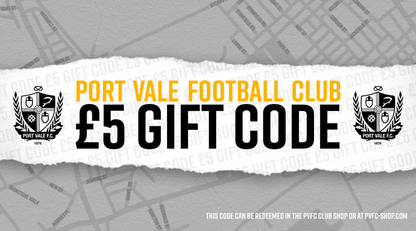 Gift Card - Port Vale Store