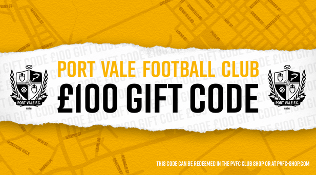 Gift Card - Port Vale Store