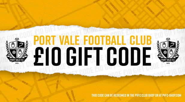 Gift Card - Port Vale Store