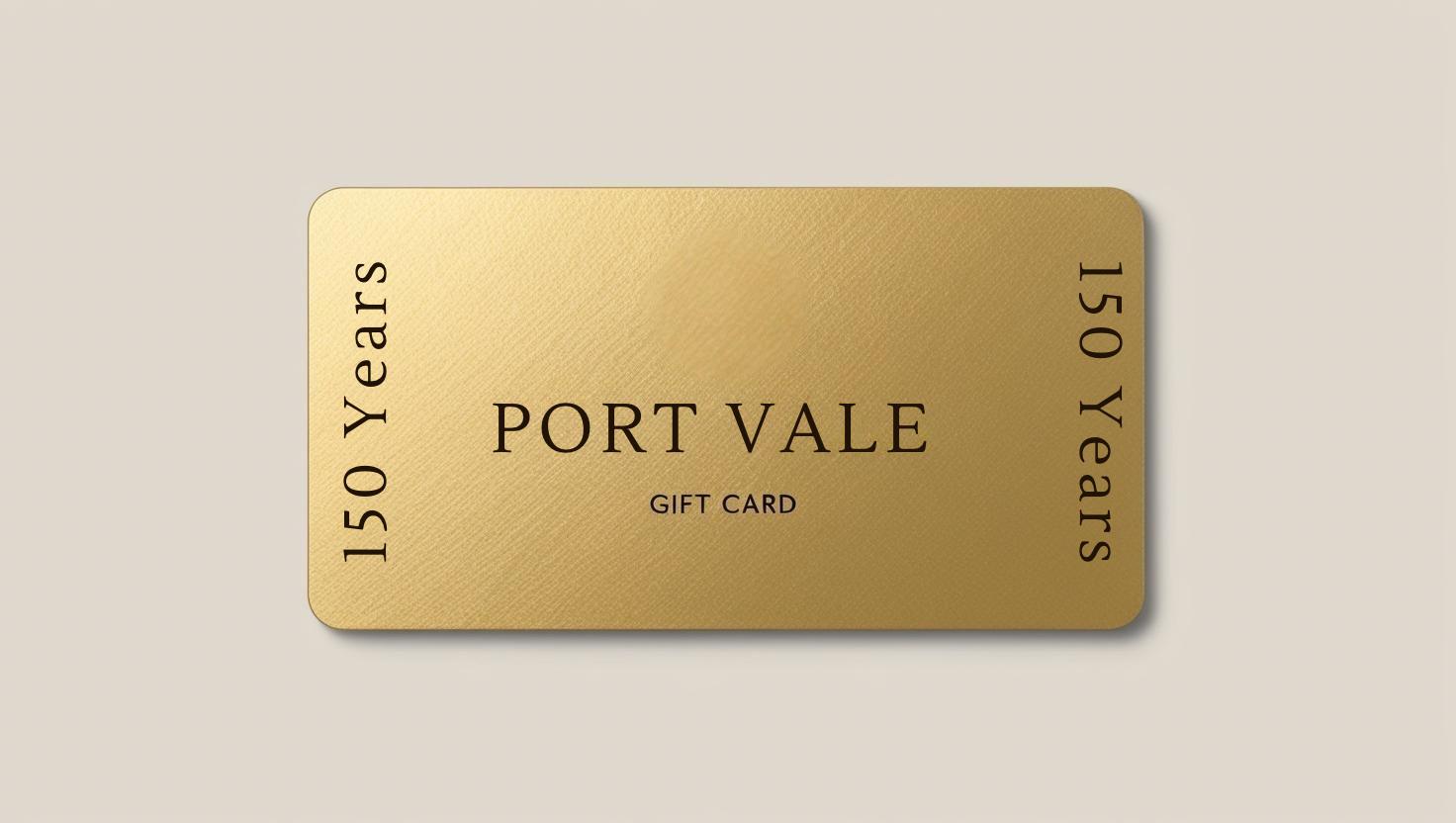 Gift Card - Port Vale Store