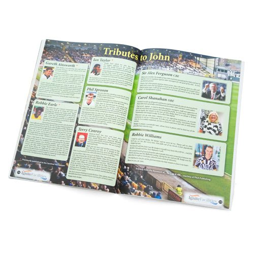 John Rudge Statue Programme - Port Vale Store