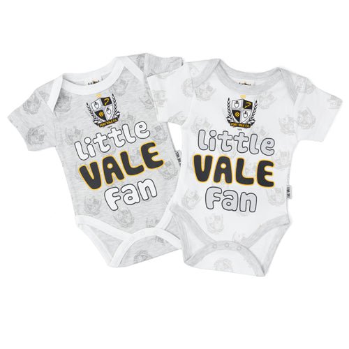 Newest Fan Twin Pack Sleepsuit - Port Vale Store