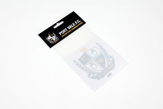 Small Crest Car Sticker - Port Vale Store