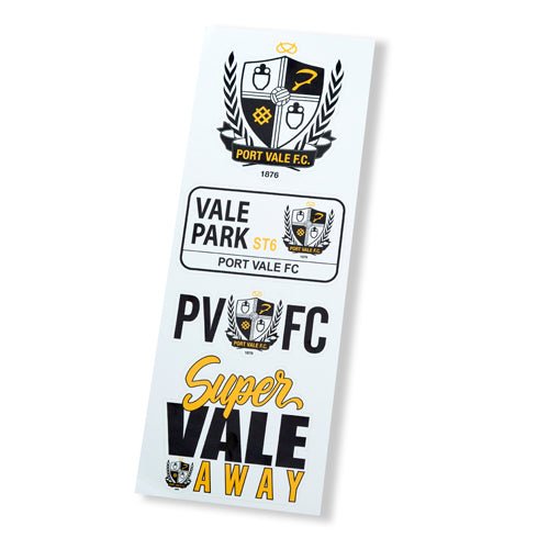 Port Life Sticker Sticker Set - Port Vale Store