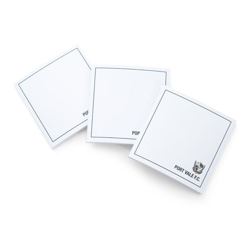 Sticky Notes - Port Vale Store